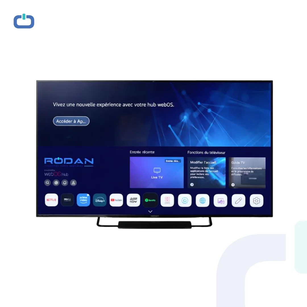 RODAN QLED Smart LED TV 55” WebOS